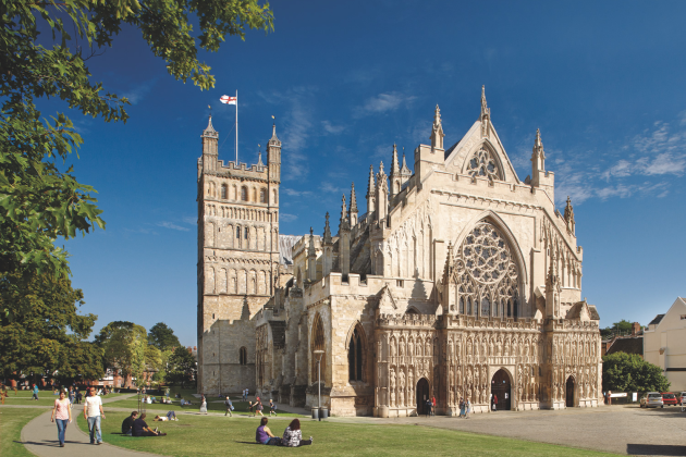Brewer and Bunney operates in the shadow of Exeter Cathedral