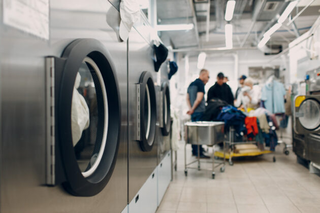 Green commercial laundry operations